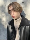 外国人風センターパート