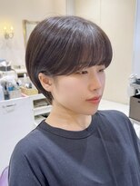 ハピネス 河原町店(Happiness)&nbsp;マッシュショート　重め前髪　京都美容室　進詩織