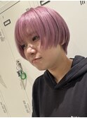 マッシュショート/パンクベージュ
