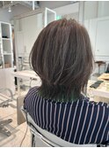 白髪ぼかしハイライト