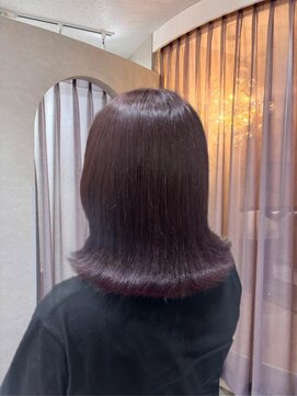 カラークチュール(Color Couture) 似合わせカット/ダークアッシュ/ミディアムレイヤーカット