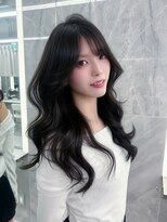 マウルルナ(MAEUL luna)&nbsp;小顔へア 顔まわり 黒髪 オリーブグレー ココアベ ージュ