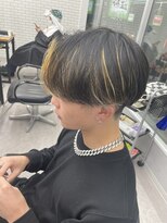 オムデュー(HOMME DEUX)&nbsp;【AOI】ニュアンスパーマ＆ハイライトカラー