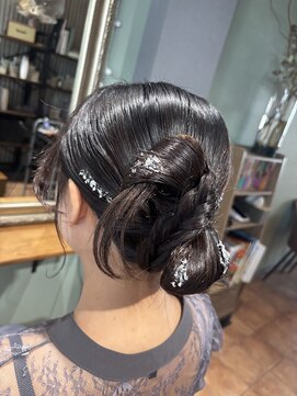 ルポヘアー(Repos Hair) カチモリ♪リボン