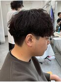 宇都宮メンズカットメンズパーマ波巻きスパイラルパーマツイスパ