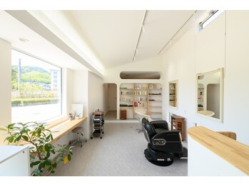 ナミアンド(Nami &.)の写真/【今治】一席だけの贅沢な休息地。他のお客様と重ならない、髪と心を労わるプライベートサロン