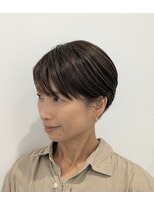 リュール バイ ヘッドライト 北千住店(lueur by HEADLIGHT) 大人女性×ショート×ミニボブ×前髪短め