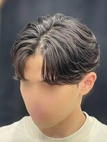 メンズヘアセンス 渋谷(MEN'S HAIR SENSE)&nbsp;ニュアンスパーマ/センターパート/メンズ/眉毛/フェザーパーマ