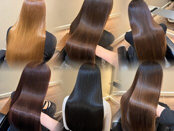 シーム 大阪堀江店(SEAM)の写真/乾燥・紫外線などでダメージを受けた髪におすすめ＊地肌から毛先まで潤いがあふれる美髪へ。