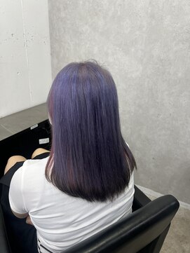 プライズ 所沢プロぺ通り店(prize) ラベンダーカラーピンクインナーブリーチカラー所沢