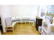 待っている間もくつろげます♪