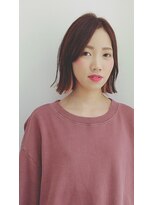 ヘアーメイク・ブレスト(HAIR MAKE Blessed) 切りっぱなしワンレンボブ