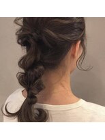 フェンヘアーアイス 中目黒(Fen.hair ici)&nbsp;ダークグレージュ　アヤサンアレンジ