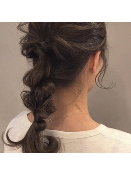 フェンヘアーアイス 中目黒(Fen.hair ici) ダークグレージュ　アヤサンアレンジ