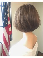 ラべリー 池袋(LOVELEY)&nbsp;お客様Style120 ミルクティーベージュボブ 【 shoma 】