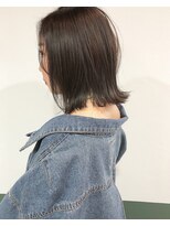 クラン(clan)&nbsp;clan<ブルージュひし形シルエットミディアム似合わせカットボブ