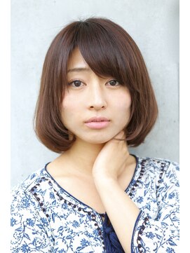 クラルス(Clarus) 前髪アシンメトリーが可愛いボブ【中山】