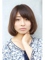 クラルス(Clarus) 前髪アシンメトリーが可愛いボブ【中山】