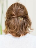 ピンだけでできる可愛い簡単アレンジ♪　[銀座]