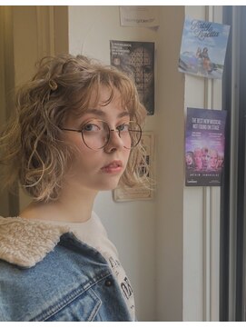 エンバイフラワー(enn by flower) 【flower by enn 】ボブパーマスタイル