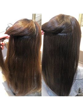 アンド ラ ブランシュ(&.La Blanche) 大宮髪質改善トリートメント　クセ補正◎