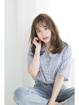 トティア 堀江(Totia) 【Totia堀江】くすみカラー×ゆるふわカール