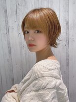 リアイス(Re:ICE)&nbsp;ミニウルフ/くすみブルー/流れるレイヤー/インナーハイライト