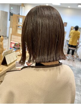 ヘアー テクニカ(hair Technica) パツっと切りっぱなしボブ！！