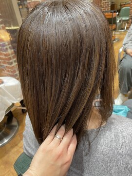 チップタップ 町田店(tip top) ナチュラル白髪ぼかしハイライト