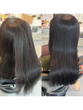 ワンヘアーアシスト(ONE HAIR assist) 【ONE HAIR】プルスイルミナカラー☆グレージュカラー