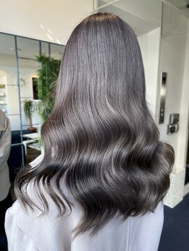 ダブル アンダーバー サロン(W_SALON) 【W_SALON 河原町】ショコラグレージュ/艶髪