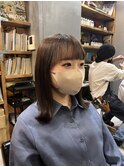 ぷつっと鎖骨ボブ