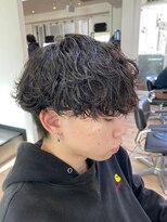 ウェイビーエフティフィフス 横浜西口(WAVEY ft.fifth) 波巻きスパイラルツイストスパイラルパーママッシュメンズヘア