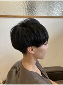 ツーブロック刈り上げ女子