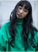 ロングレイヤー/パーマスタイル