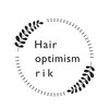 ヘアーオプティミズムリック(Hair optimism rik)のお店ロゴ