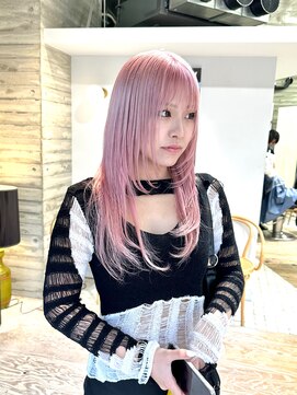 ヲタク(wotaku.) ピンクベージュホワイトピンクペールピンクハイトーンレイヤー