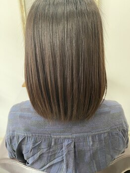 ライムヘアービューティフィー(Lime hair beautify)の写真/[ナチュラル縮毛矯正+カット]【憧れのサラサラストレート】見違える様な手触りとツヤを手に入れて[花園]