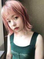 ヴァージ(Verge)&nbsp;レイヤーカット/ウェーブパーマ/前髪/こなれミディ[代官山駅]