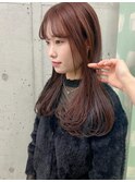ピンクブラウン【伏見/丸の内/栄/髪質改善】
