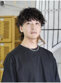 【メンズパーマ】ツイスパマッシュウルフ（1）