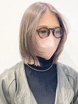 モリオフロムロンドン 松戸店(Morio from London)&nbsp;【松戸　石山】ハイトーンボブ外ハネボブフェイスレイヤー