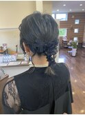 ウルフヘアーのヘアアレンジ〈山本〉