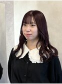 ロング×ロイヤルパープル