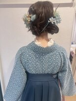 ヘアーサロン シバノ(Hair Salon SHIBANO)&nbsp;ツインお団子×袴