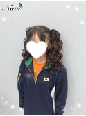 盛り髪ツインテール