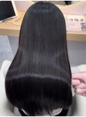 ロングヘアー 縮毛矯正 髪質改善 赤坂見附