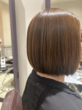 シャンプーボーイ セントラル 博多(SHAMPOO BOY central) ハンサムショート/ショートボブ/切りっぱなし/博多駅