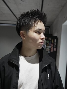 メッツ 原宿(METS) MEN'S/爽やかアップバングショート/短髪/フェード