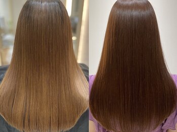 シーア(ciia)の写真/ダメージや髪質の変化など様々な悩みに対応＊髪質改善カラーやパーマも補修ケアでダメージを最小限に◎